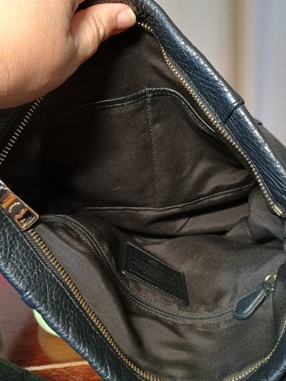 Coach Leather 2way Shoulder Bag - Picture 4 of 6